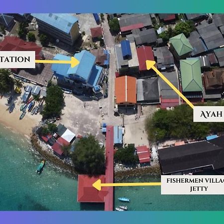 Ayah Perhentian Vandrerhjem Kampong Pasir Hantu Eksteriør bilde