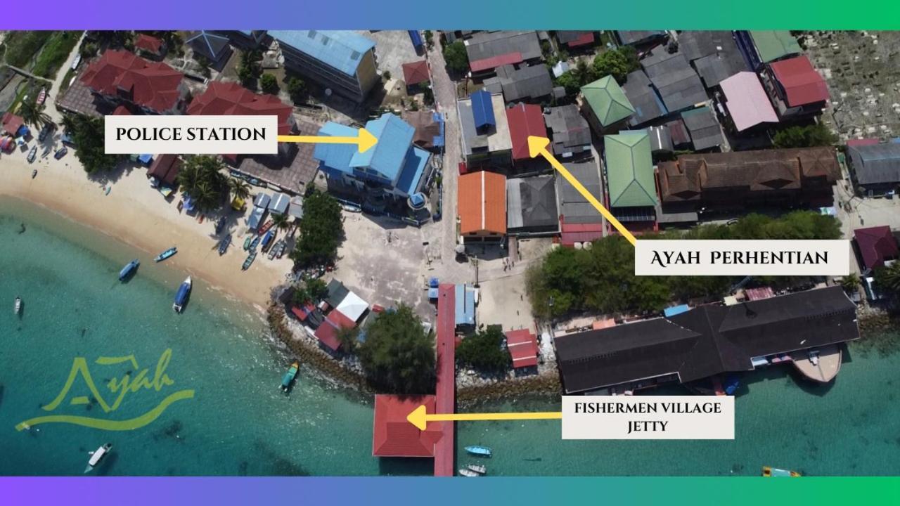 Ayah Perhentian Vandrerhjem Kampong Pasir Hantu Eksteriør bilde